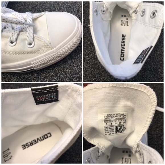 NWT Converse Ctas HI White/Volt WMNA AUTHENTIC - Picture 6 of 6